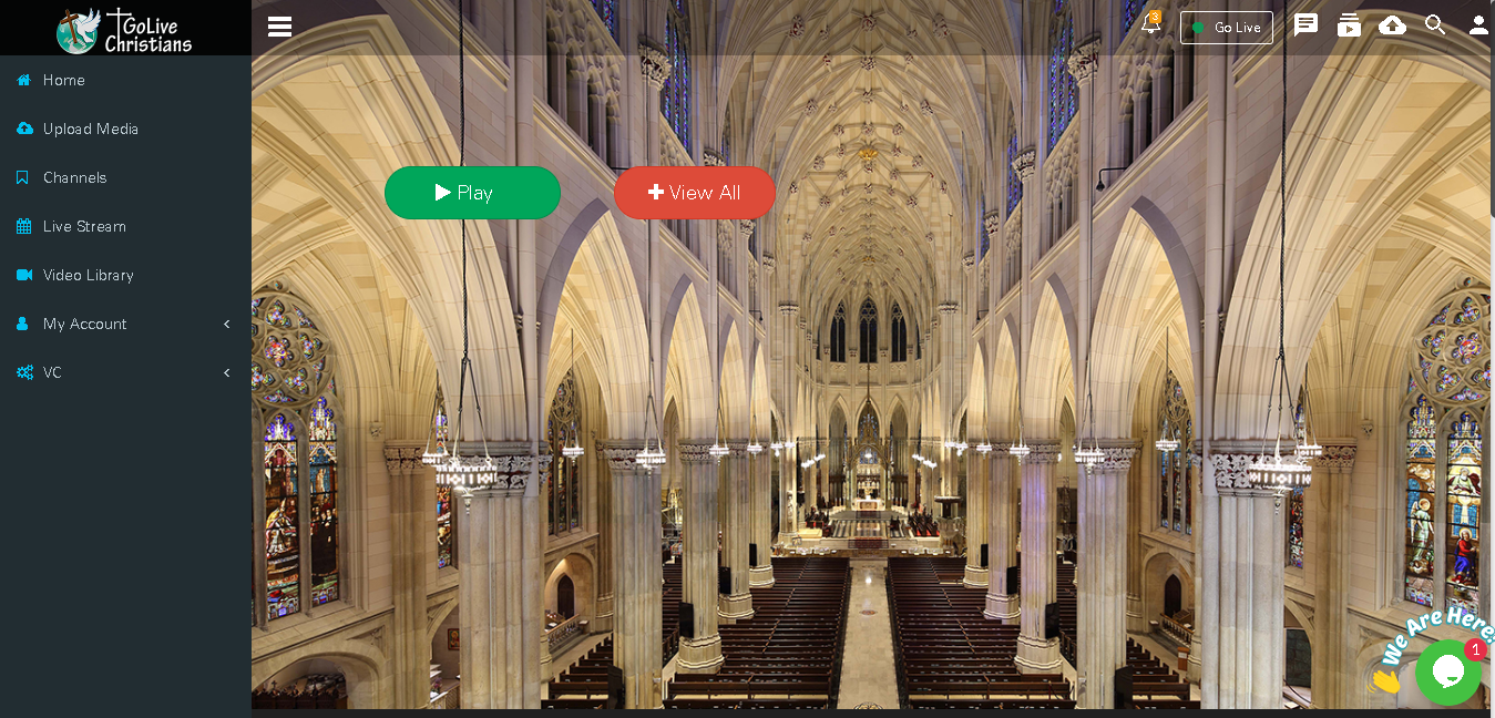 home page